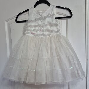 Betsey Johnson White Kids Formal Dress